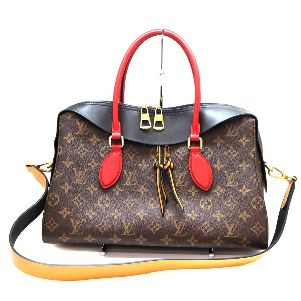 Louis Vuitton Tuileries Tote Monogram Brown Bag